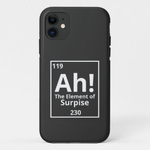 ah das Element der überraschenden lustigen periodi Case-Mate iPhone Hülle