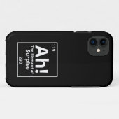 ah das Element der überraschenden lustigen periodi Case-Mate iPhone Hülle (Rückseite (Horizontal))