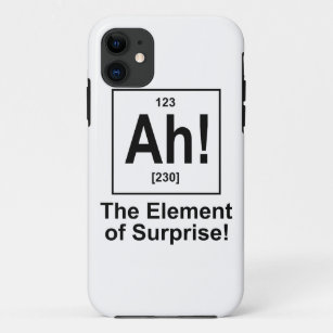 Ah! Das Element der Überraschung iPhone 11 Hülle