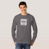 Ah! Das Element der Überraschung - die lange T-Shirt (Vorne ganz)