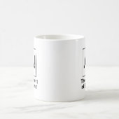 Ah! Das Element der Überraschung Kaffeetasse (Mittel)