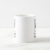 Ah! Das Element der Überraschung Kaffeetasse (Mittel)
