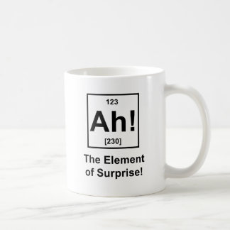 Ah! Das Element der Überraschung Kaffeetasse