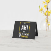 Ah das Element der Überraschung Karte (Gelbe Blume)