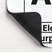 Ah! Das Element der Überraschung Mousepad (Ecke)