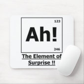 Ah! Das Element der Überraschung Mousepad (Mit Mouse)