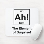 Ah! Das Element der Überraschung Mousepad (Mit Mouse)