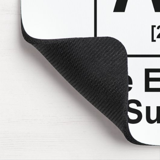 Ah! Das Element der Überraschung Mousepad (Ecke)