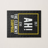 Ah das Element der Überraschung Puzzle (Horizontal)