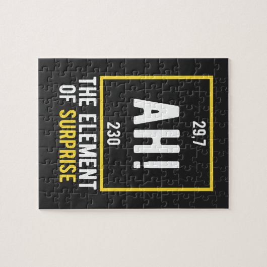 Ah das Element der Überraschung Puzzle (Horizontal)