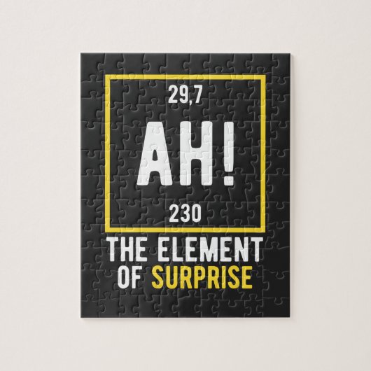 Ah das Element der Überraschung Puzzle (Vertikal)