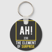 Ah das Element der Überraschung Schlüsselanhänger (Vorderseite)
