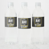 Ah das Element der Überraschung Wasserflaschenetikett (Flaschen)