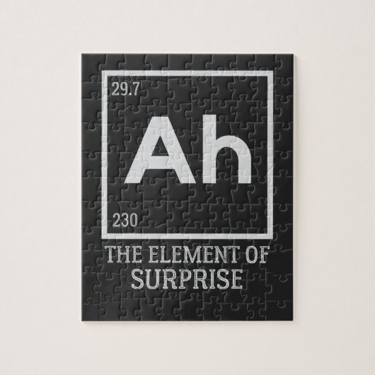Ah das Element der Überraschungen Puzzle (Vertikal)