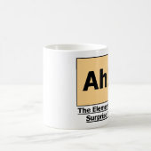 Ah! Das Element der Überraschungs-Tasse Kaffeetasse (Mittel)
