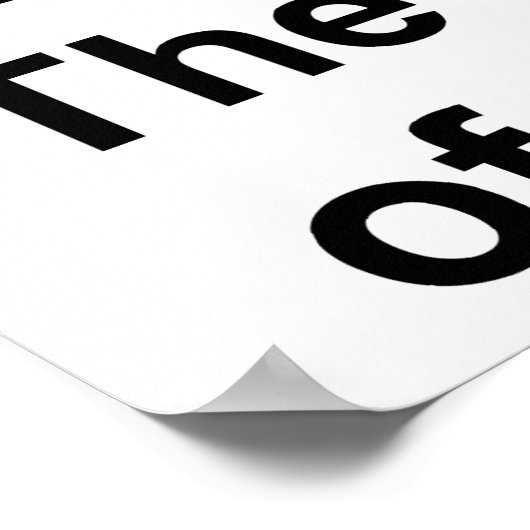 Ah das Element des periodischen Symbols eines Über Poster (Ecke)