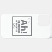 Ah! Das Element von überraschendem Funny Chemistry Case-Mate iPhone Hülle (Rückseite / Rechts)
