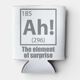 Ah! Das Element von überraschendem Funny Chemistry Dosenkühler