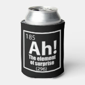 Ah! Das Element von überraschendem Funny Chemistry Dosenkühler (Kanne Vorderseite)