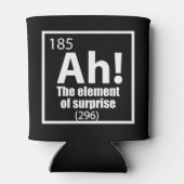 Ah! Das Element von überraschendem Funny Chemistry Dosenkühler (Rückseite)