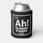 Ah! Das Element von überraschendem Funny Chemistry Dosenkühler (Kanne Rückseite)