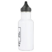 Ah! Das Element von überraschendem Funny Chemistry Edelstahlflasche (Rechts)
