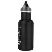Ah! Das Element von überraschendem Funny Chemistry Edelstahlflasche (Rechts)