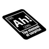 Ah! Das Element von überraschendem Funny Chemistry Magnet (Rechte Seite)