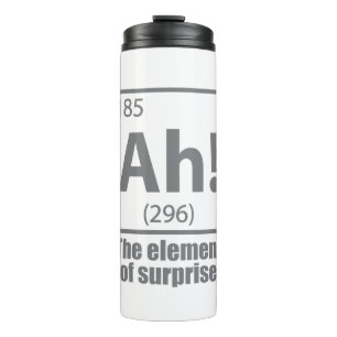 Ah! Das Element von überraschendem Funny Chemistry Thermosbecher