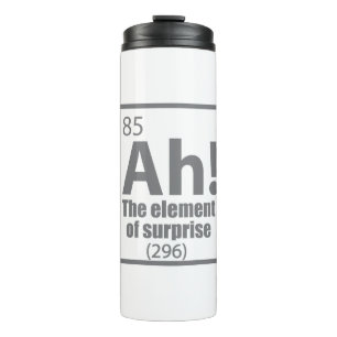 Ah! Das Element von überraschendem Funny Chemistry Thermosbecher