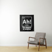 Ah! Das Element von überraschendem Funny Chemistry Wandteppich (Beispiel)