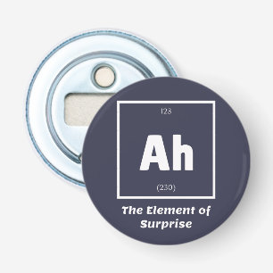 Ah Element der überraschenden Chemie-Wissenschaft Flaschenöffner