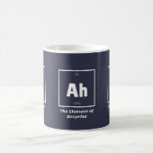 Ah Element der überraschenden Chemie-Wissenschaft Kaffeetasse (Mittel)