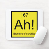 Ah! Element der Überraschung Mousepad (Mit Mouse)
