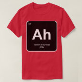 Ah Element der Überraschung T-Shirt (Design vorne)