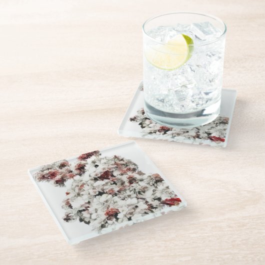 Ah, Frühling Glasuntersetzer (Schrägansicht)