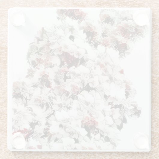 Ah, Frühling Glasuntersetzer (Rückseite)