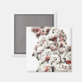 Ah, Frühling Magnet (Vorderseite/Rückseite)