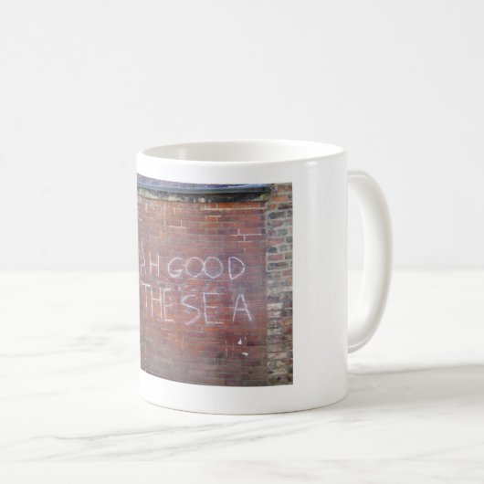 Ah gut, das Meer Kaffeetasse (VorderseiteRechts)