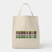 Äh-Huh Panda Tragetasche (Rückseite)