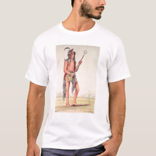 Ah-Kein-Je-Nange Sioux-Ballspieler T-Shirt