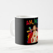 Ah Männer Funny LGBT Gay Pride Jesus Christlich Kaffeetasse (Vorderseite Links)