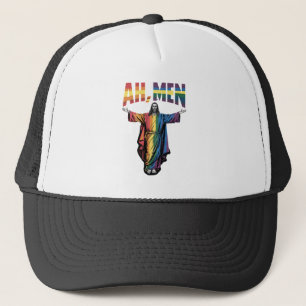 Ah Männer Funny LGBT Gay Pride Jesus Christlich Truckerkappe