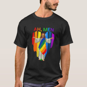 Ah Männer Gay Jesus schamlosen Prix LGBT T-Shirt