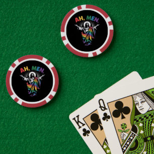 Ah Männer Lustiger LGBT Gay Pride Pokerchips