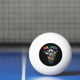 Ah Männer Lustiger LGBT Gay Pride Tischtennisball