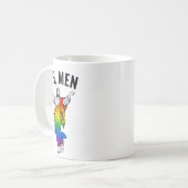 Ah Männer - Lustiges Jesus-Meme Kaffeetasse (Vorderseite Links)