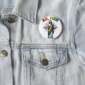 Ah Männer Regenbogen Religiös Vintage Button (Beispiel)