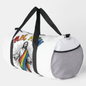 Ah Männer Regenbogen Religiös Vintage Duffle Bag (Rechte Ecke)