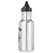 Ah Männer Regenbogen Religiös Vintage Edelstahlflasche (Rechts)